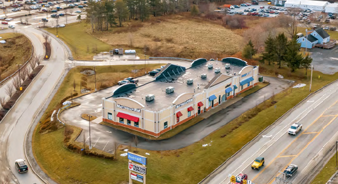 Triple Net Veteran Team Horvath & Tremblay Trade Maine Retail Plaza for